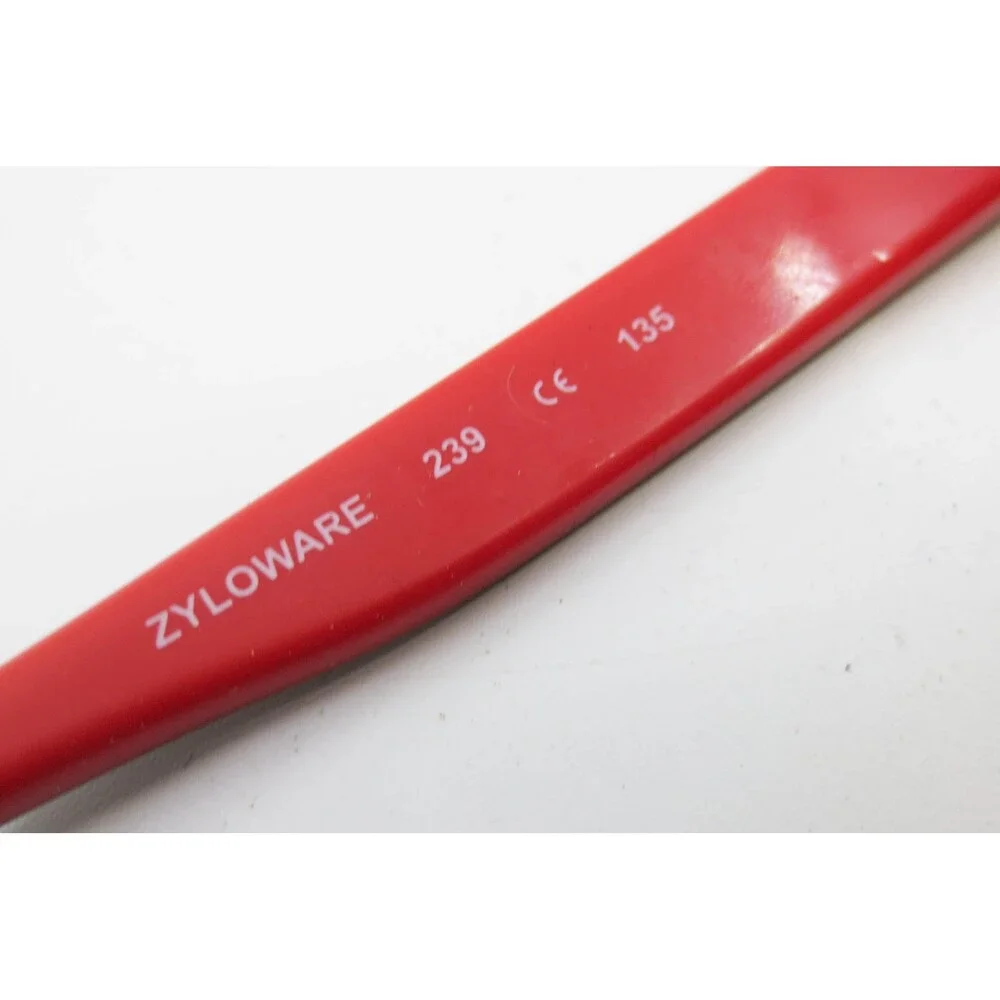 Shaquille O'Neal Crew 7004 Eyeglasses Frames Zyloware 50-16-135 Red Black